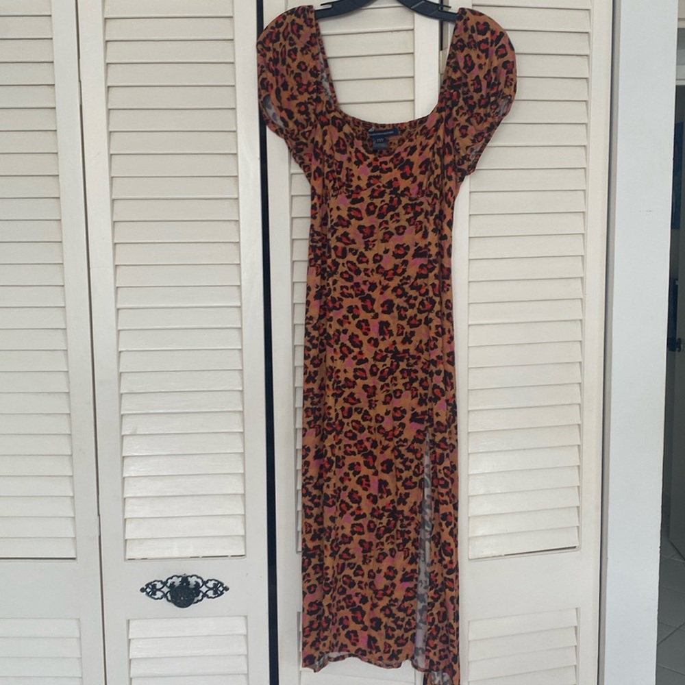 French Connection leopard dress